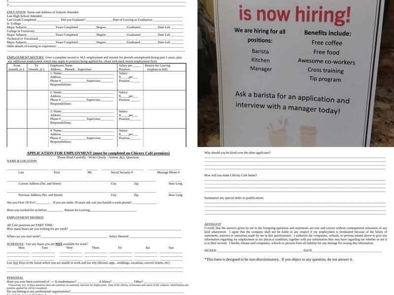 Chicory Cafe Mishawaka Menu