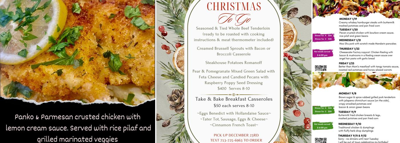 Cathy's Kitchen Menu