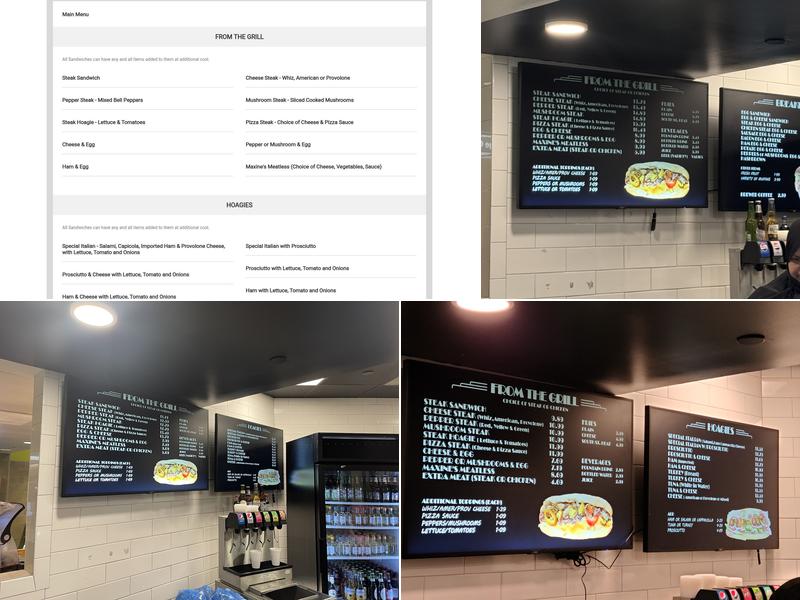 Jim's South Street Famous Cheesesteaks Menu