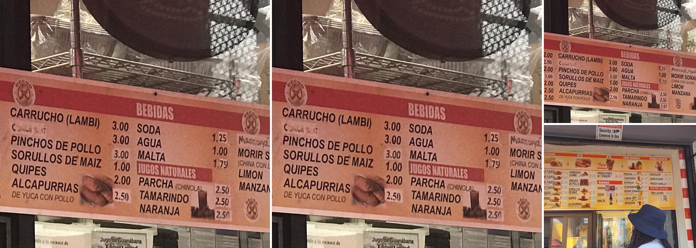 DECOO Restaurant Menu