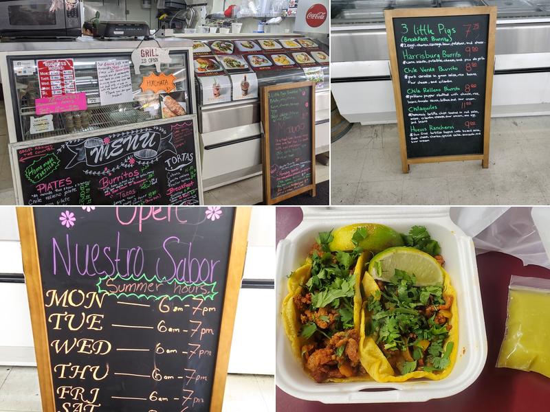 Nuestro Sabor Menu
