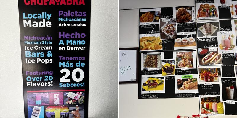 Neveria Antojitos Guadalajara Menu