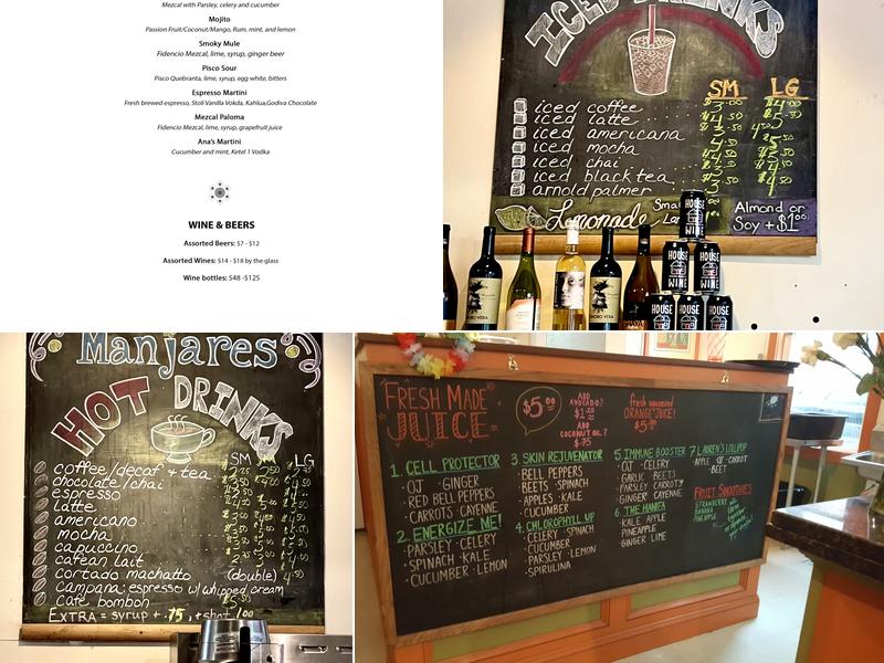 Manjares Menu