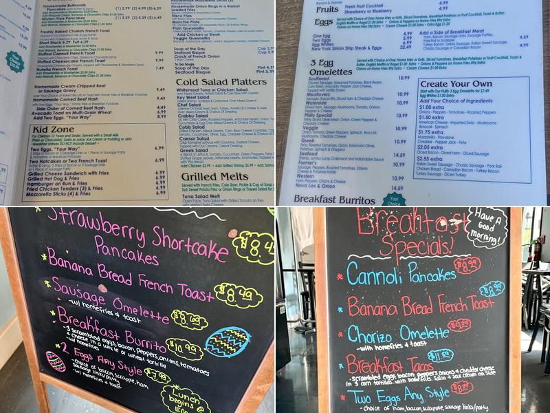 Waterside Cafe & Diner Menu