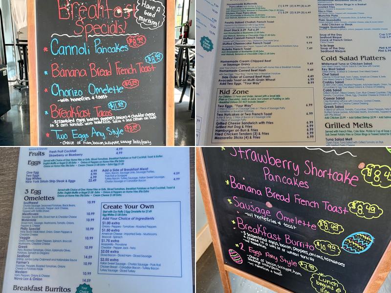 Waterside Cafe & Diner Menu