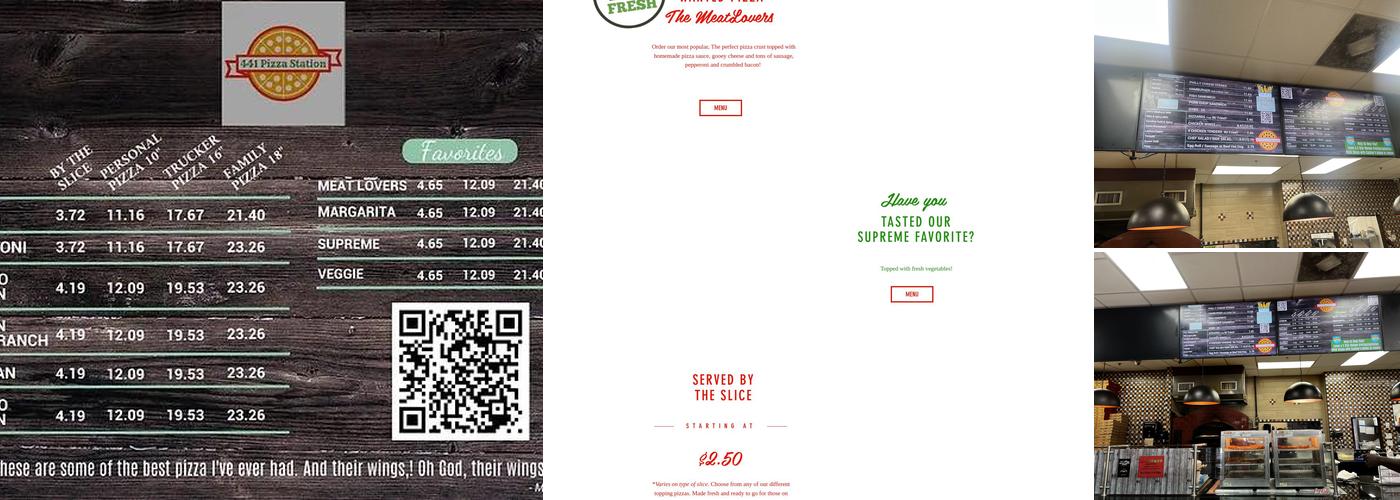 441 Pizza Station Menu