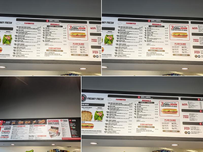 Jimmy John's Menu
