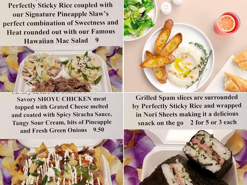 Grindz Food Truck Menu