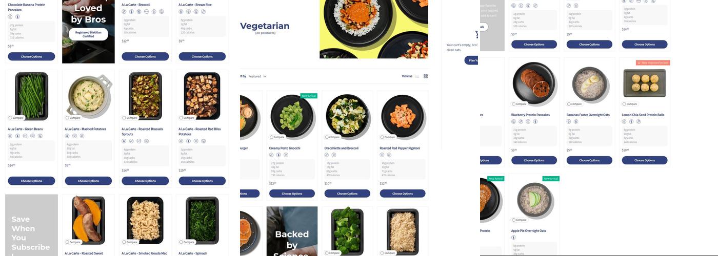 Eat Clean Bro Meal Prep Restaurant: Point Pleasant Menu