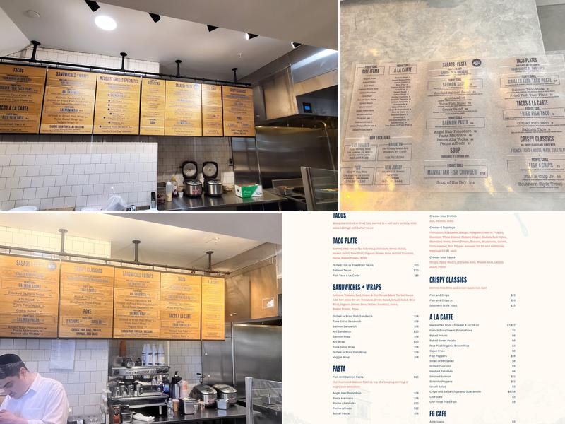 Fish Grill Menu