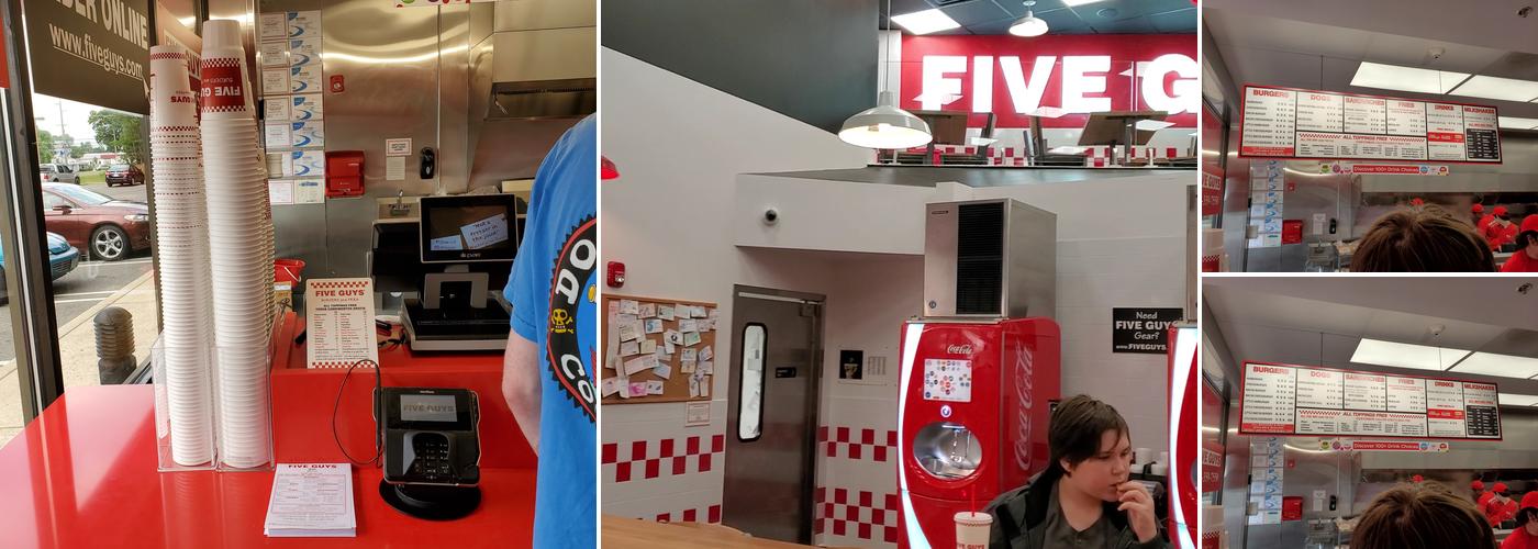 Five Guys Menu