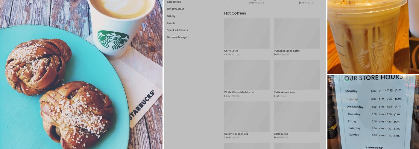 Starbucks Menu