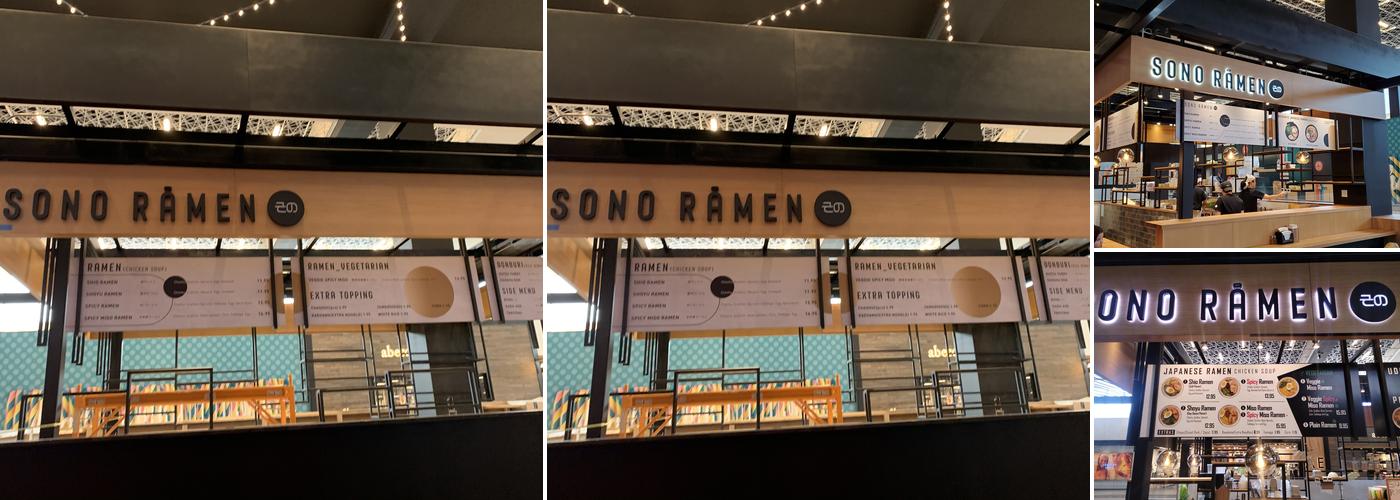 Sono Ramen Menu