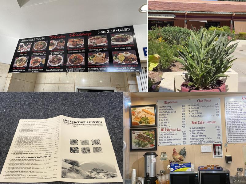 Chao Vit Thien-Huong Menu