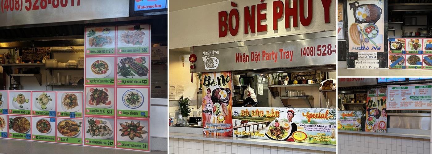 Bò Né Phú Yên Menu