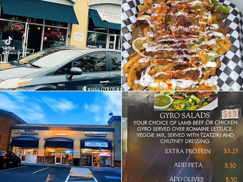 Ariana Gyros and Grill (halal) 196 Nut Tree Pkwy, Vacaville