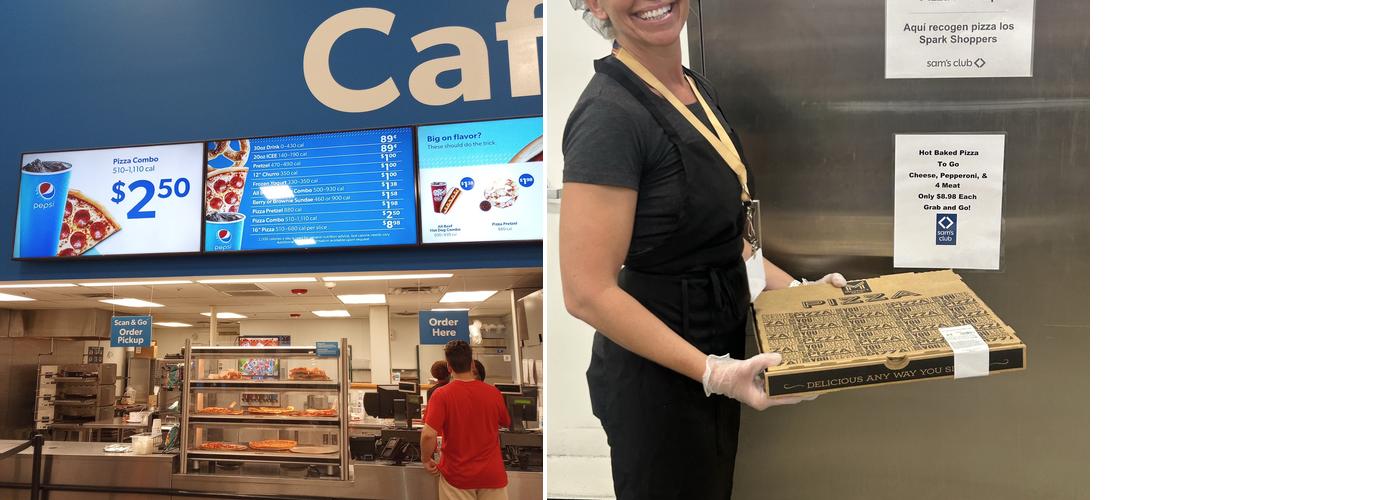 Sam's Club Cafe Menu