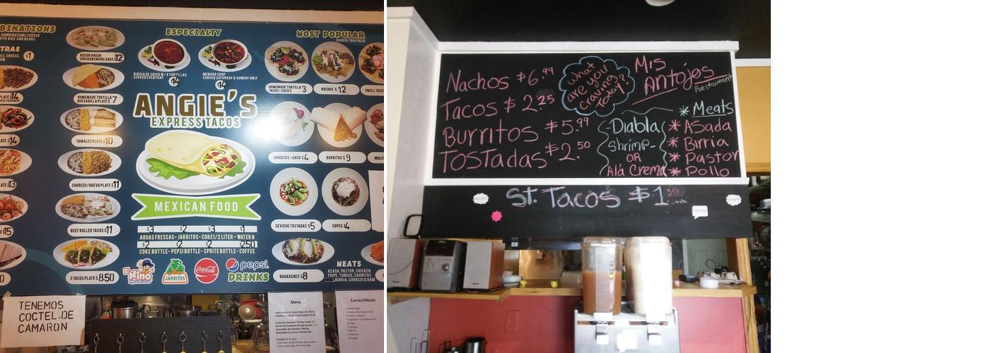 Your Taco Express Menu