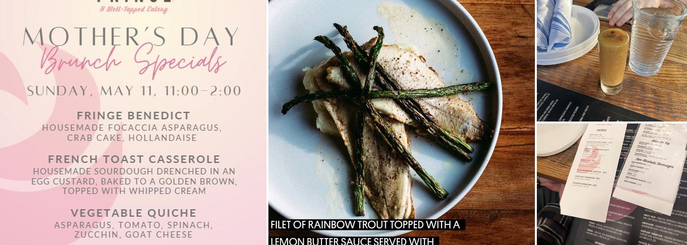 Fringe - A Well-Tapped Eatery Menu