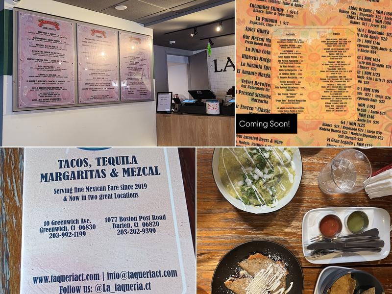 La Taqueria Menu