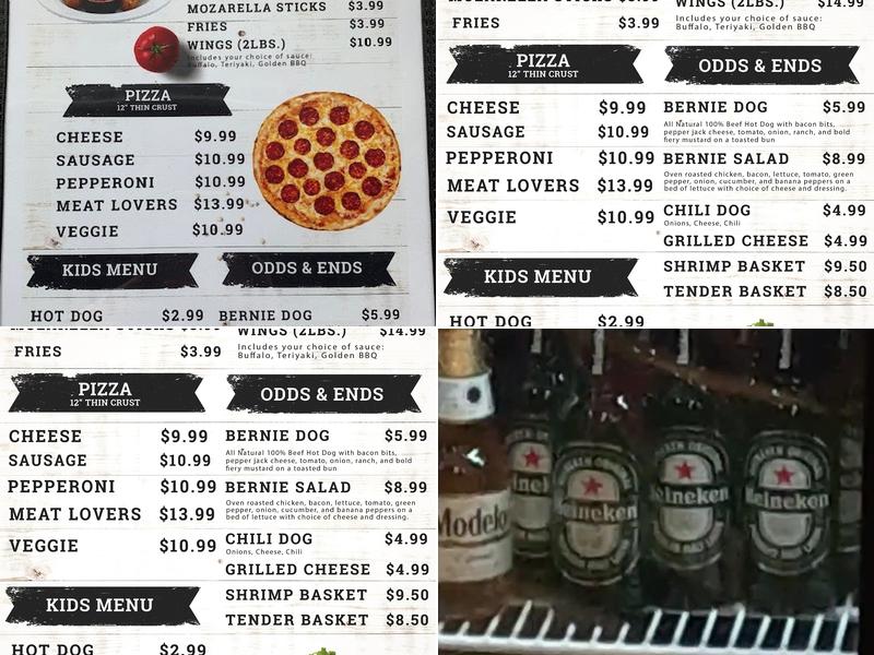 Lucky Bernie's - South Chicago Heights Menu