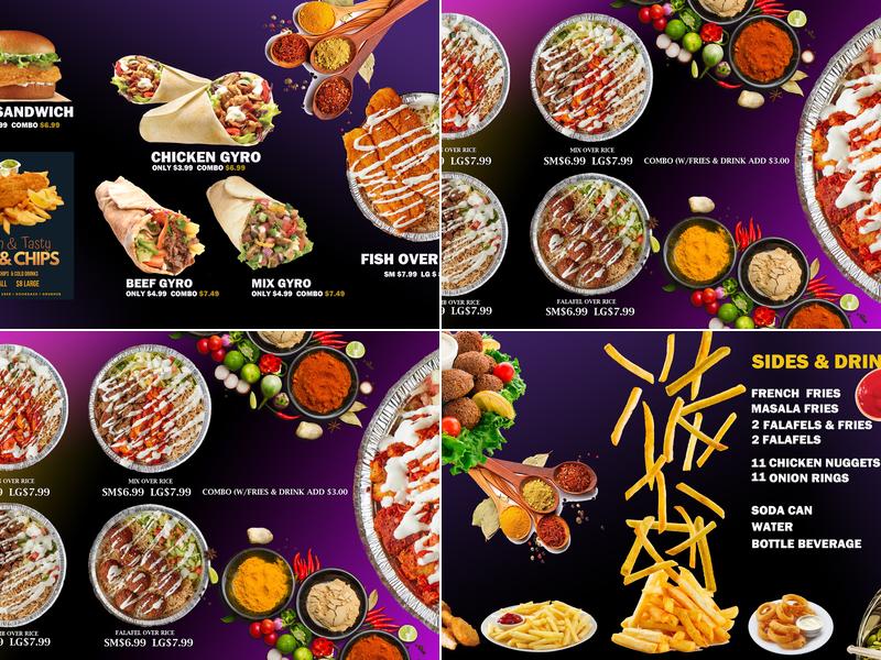 Gyro Qila Menu