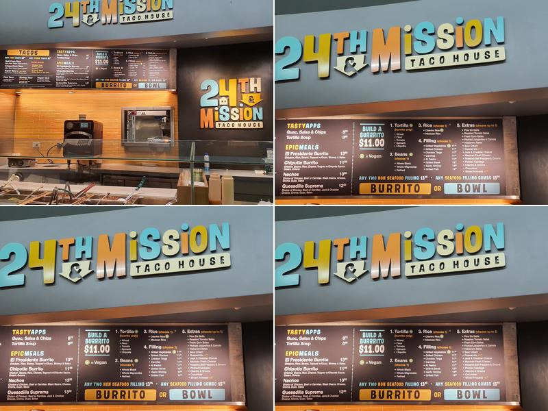 24th & Mission Taco House Menu