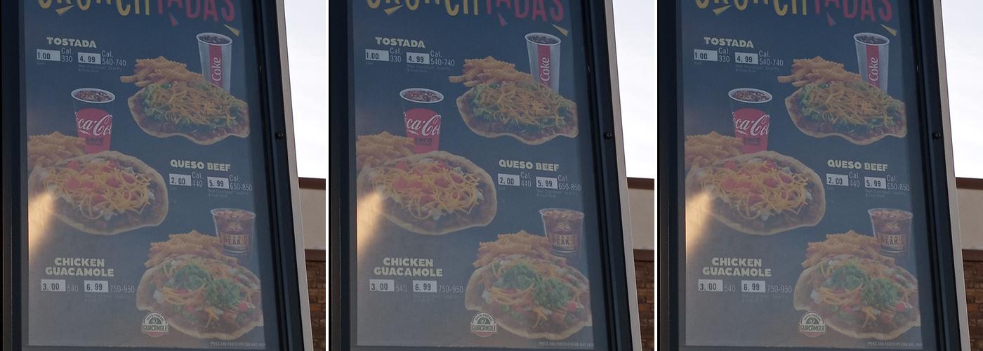 Del Taco Menu