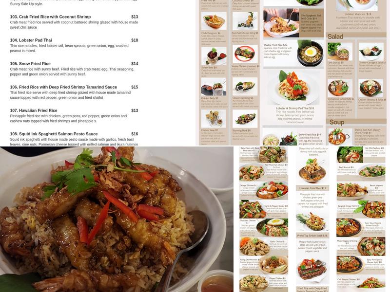 Eto'o Modern Asian Cuisine Menu