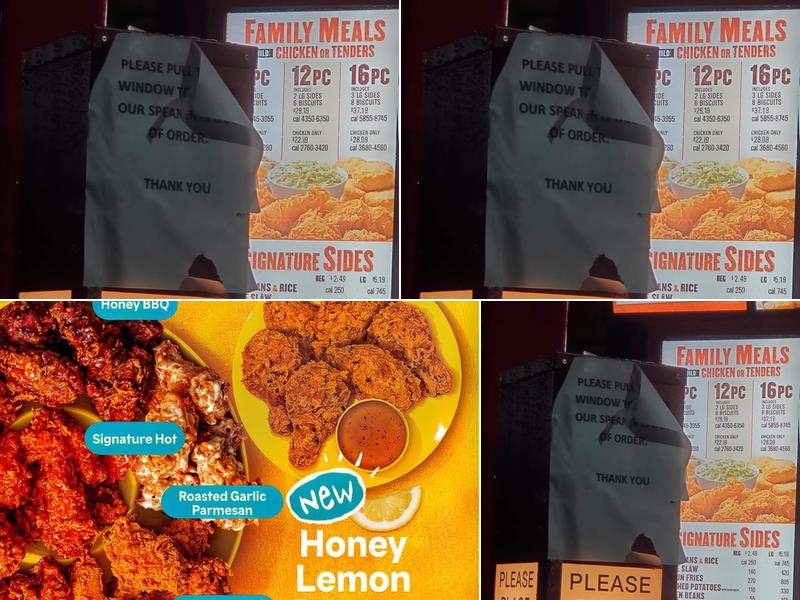 Popeyes Louisiana Kitchen Menu