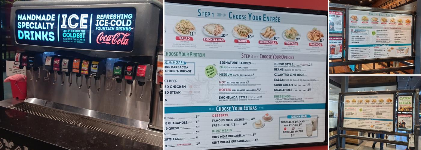 Cafe Rio Fresh Modern Mexican Menu