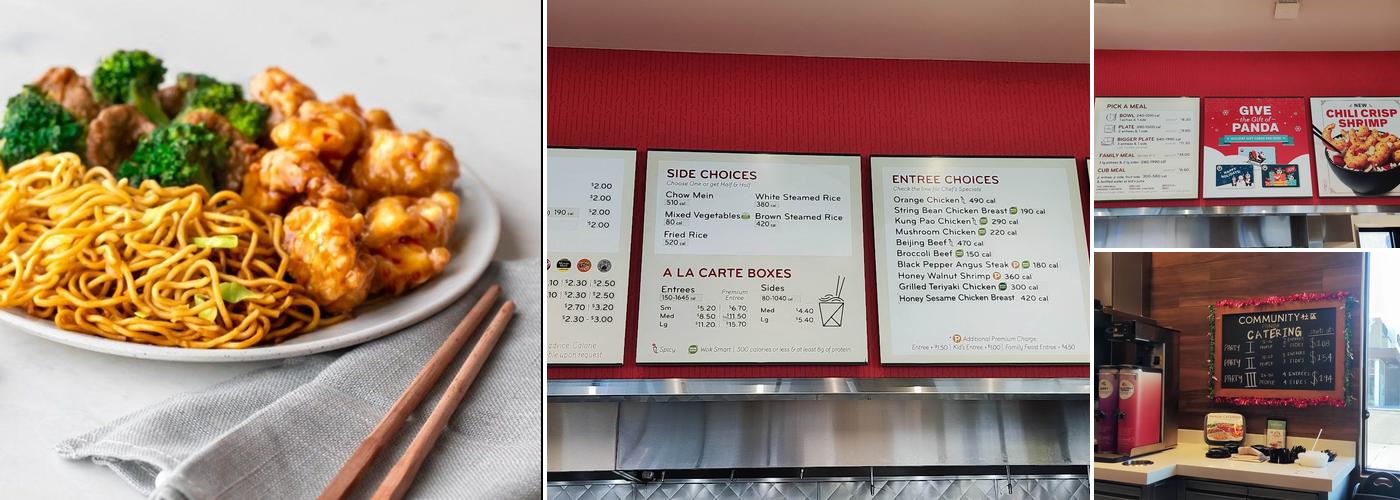 Panda Express Menu