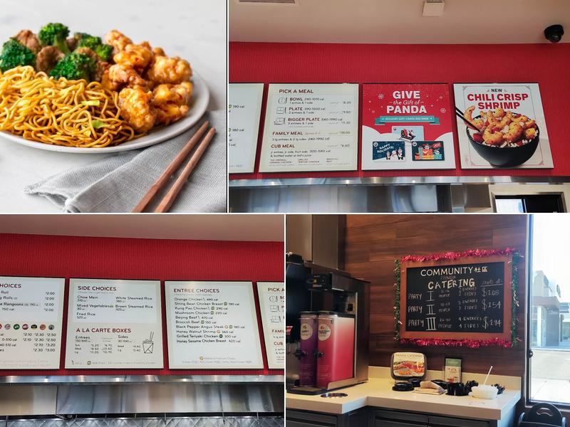 Panda Express Menu