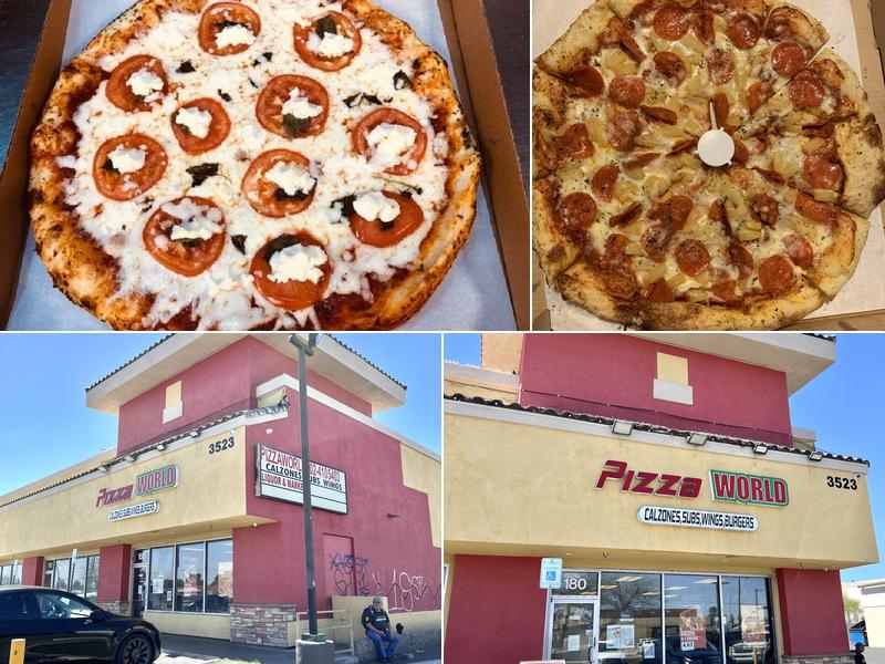 A Pizza World 3523 N Pecos Rd, North Las Vegas