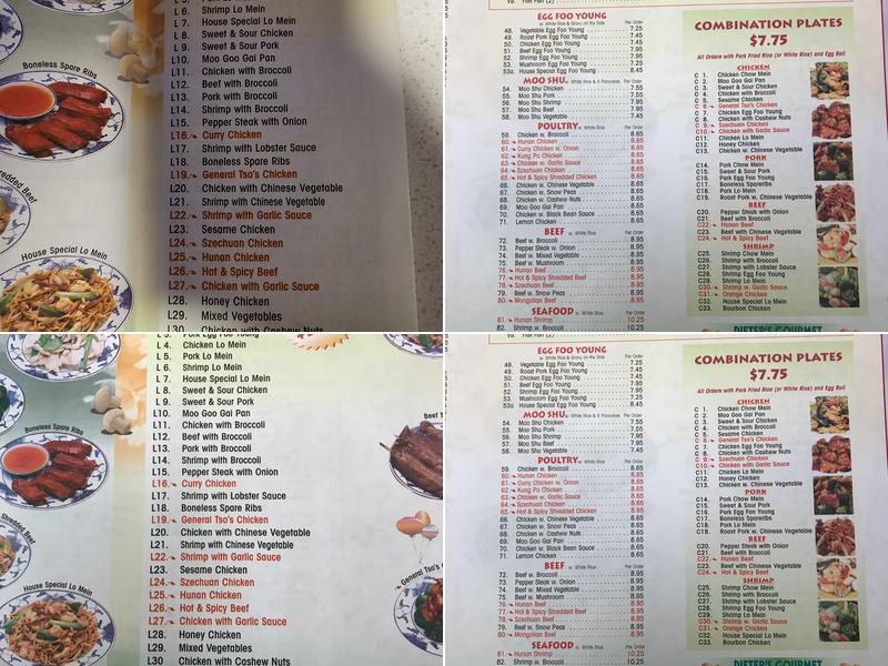 Wok & Roll Menu