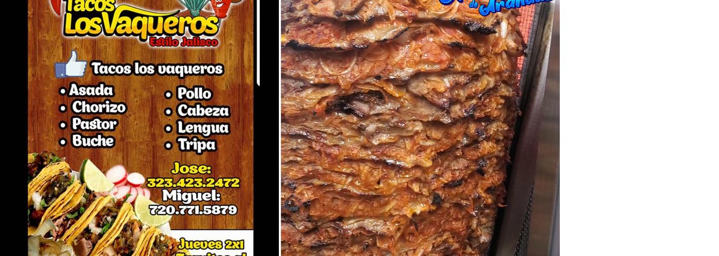 El Vaquero De Arandas Menu