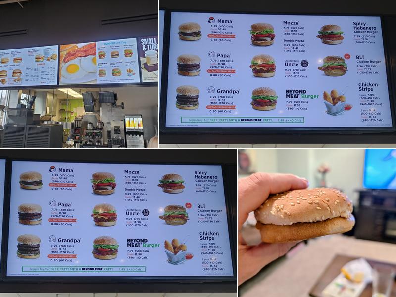A&W Canada Menu