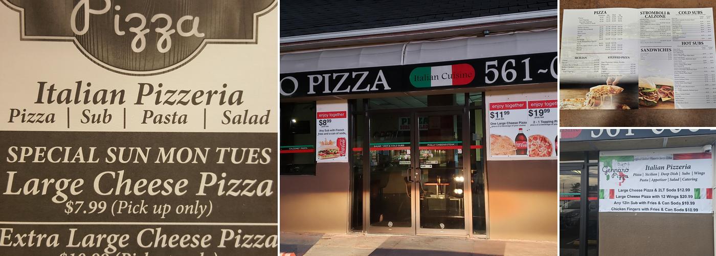gennaro pizza Menu