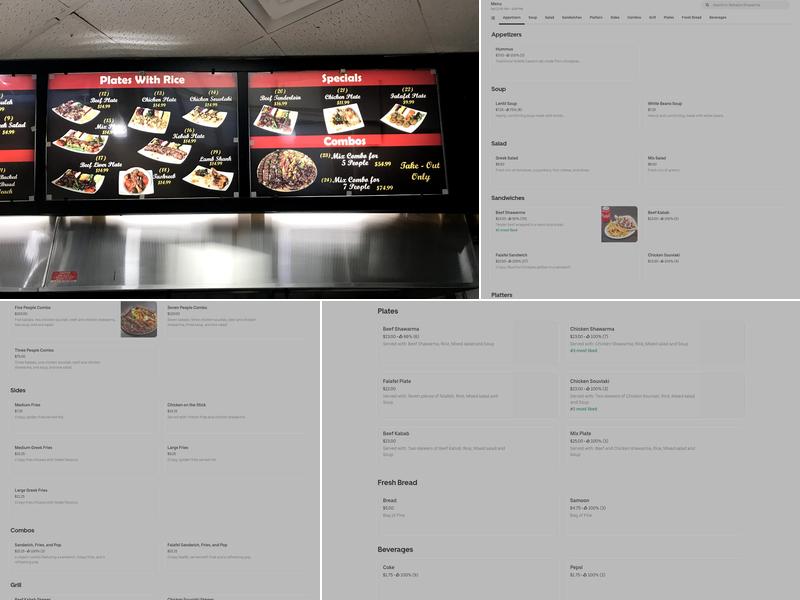 Nohadra Shawarma Restaurant Menu