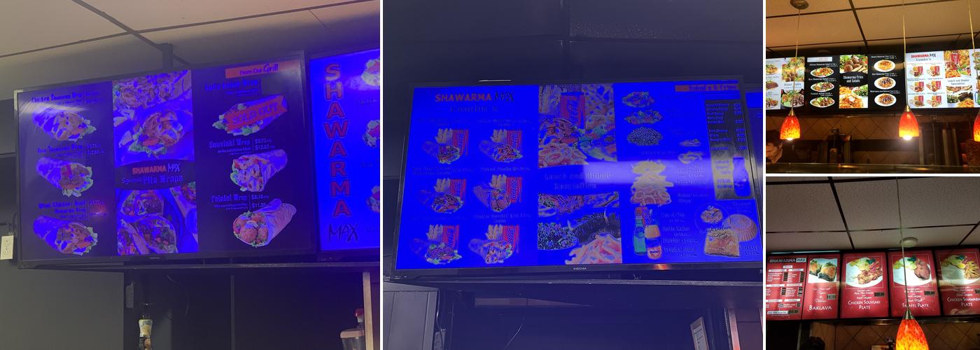 Shawarma Max Menu