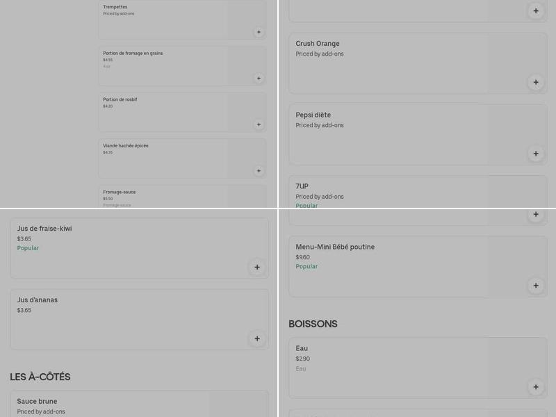 Ashton Menu