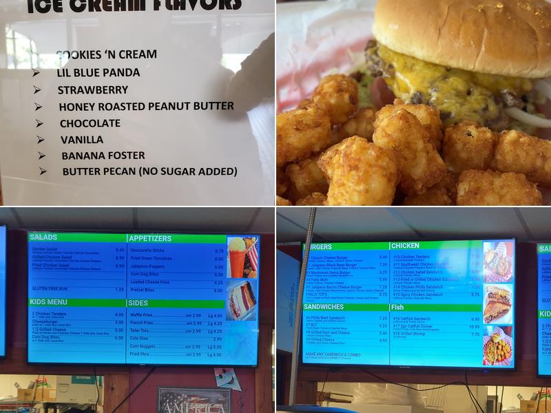 Camo Kitchen Menu