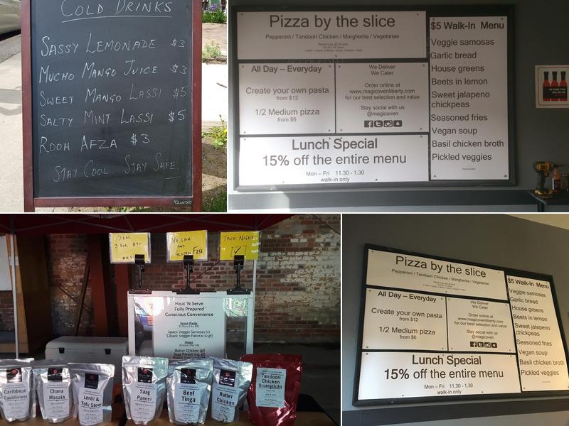 Magic Oven Menu
