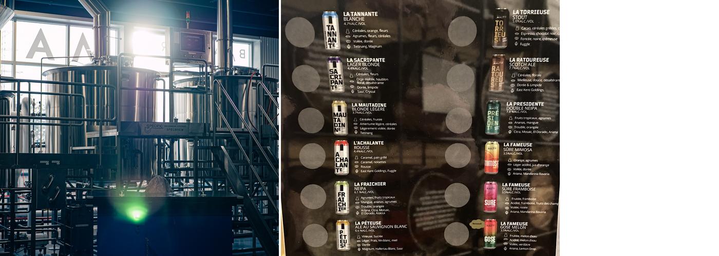 Brasserie MaltCo Menu