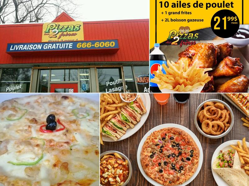 Pizzas aux deux frères