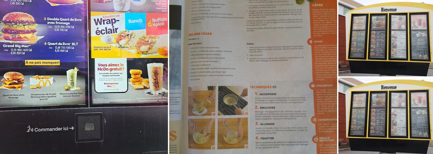 McDonald's Menu
