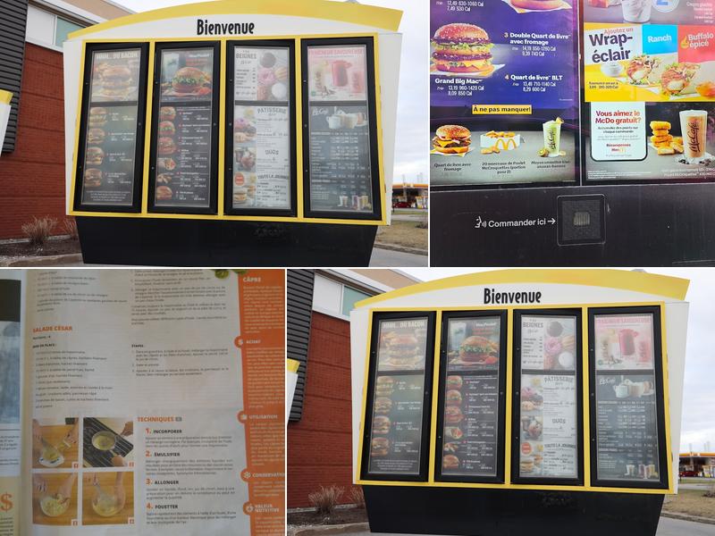McDonald's Menu