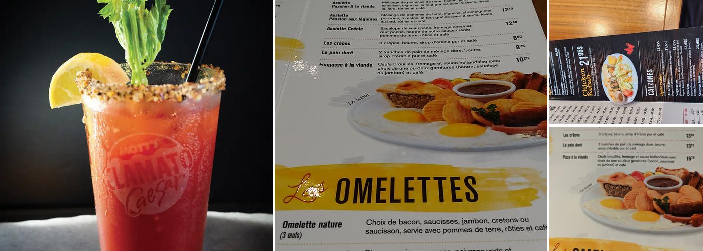 Pizza Passion beauport Menu