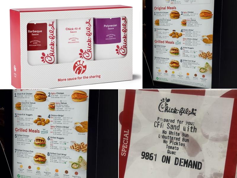 Chick-Fil-A Menu