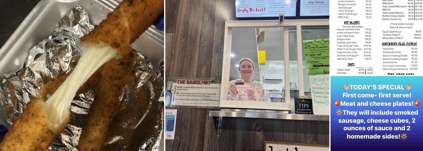 Vaughn’s Pit Stop BBQ Menu